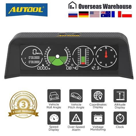 Автомобильный компас Autool X90 Smart gps | AliExpress
