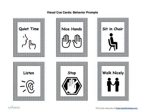 Visual Cue Cards | UDL Strategies