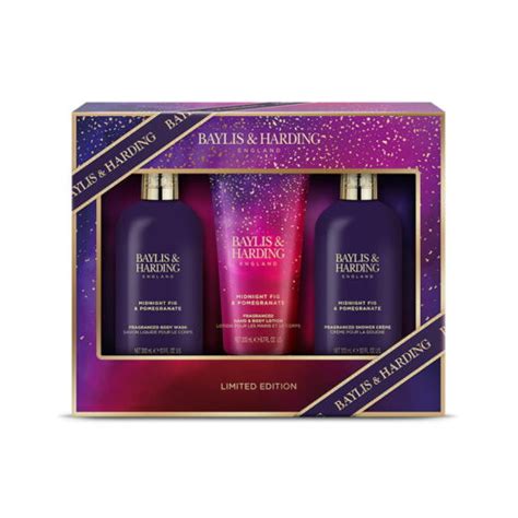 Midnight Fig Pomegranate Luxury Bathing Essentials Gift Set Rustan