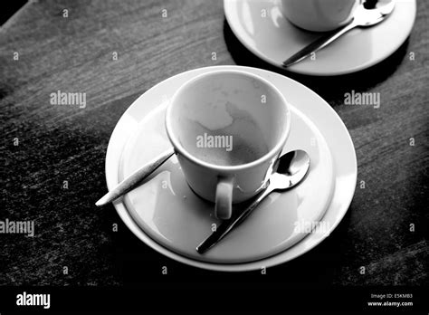 Empty Coffee Cup Hot Drink Stock Photo Alamy