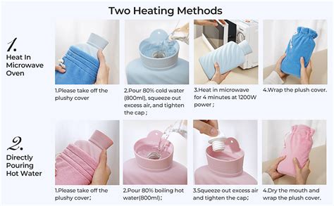 Amazon Liter Silicone Hot Water Bottle With Cover Aodistuce