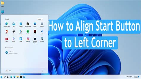 How To Align Taskbar Icons To Left In Windows Youtube