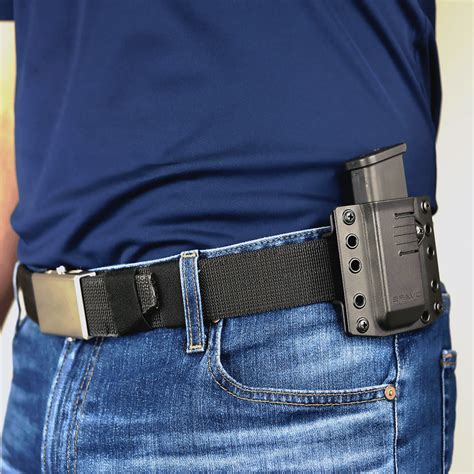 Glock 43X MOS Gun Holster Combo | OWB Concealed Carry– Bravo Concealment