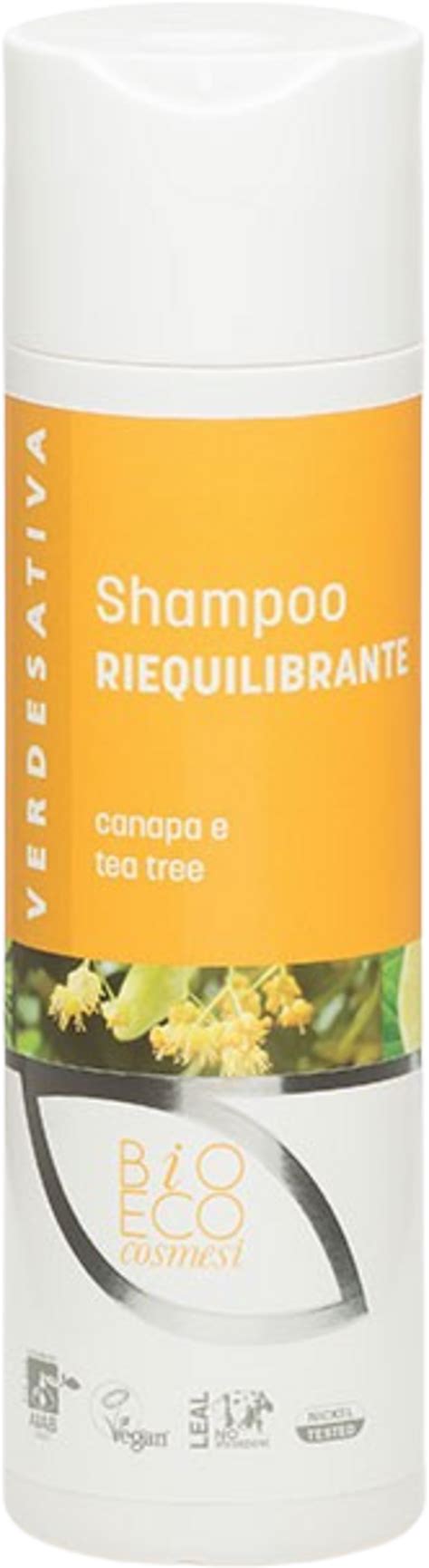 Verdesativa Shampoo Riequilibrante Ml Ecco Verde Italia