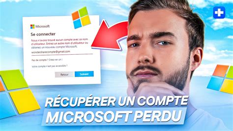 Comment récupérer un compte Microsoft perdu 3 solutions YouTube