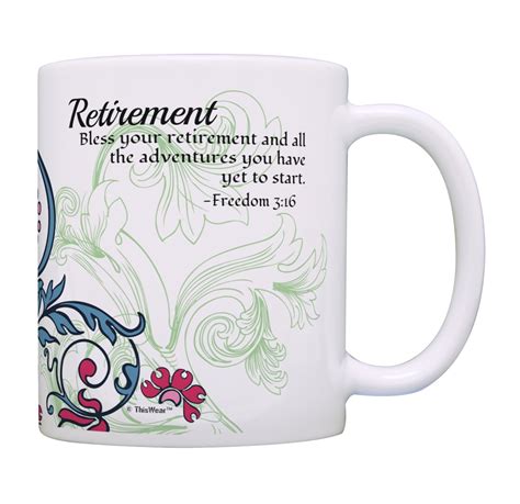 Retirement Mug Bless Your Retirement And Adventures Freedom 316