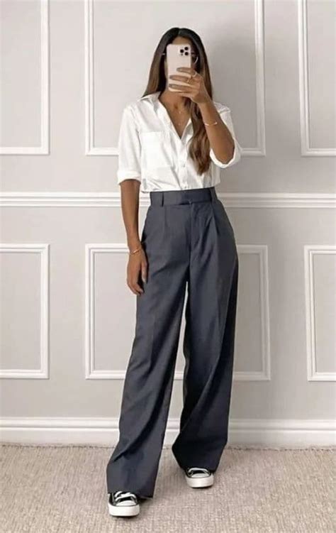 Look Calça De Alfaiataria - +34 Looks com calça de alfaiataria feminina e dicas de como usar - Se a ...
