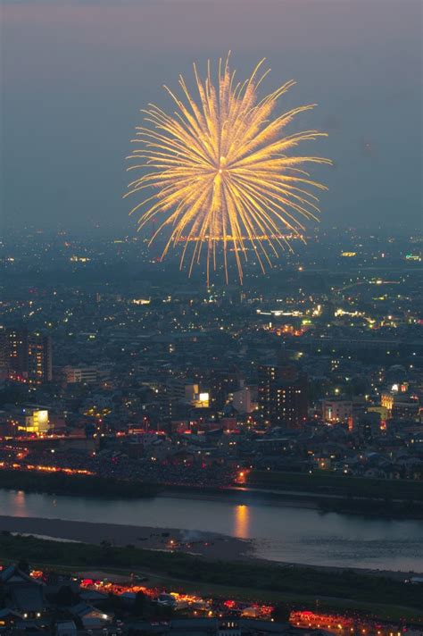 長良川全国花火大会 By トムヤン君 （id：8894218） 写真共有サイトphotohito