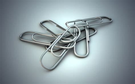 Stainless Paper Clips HD Wallpaper Wallpaper Flare