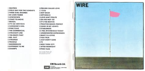 Wire Pink Flag : Wire : Free Download, Borrow, and Streaming : Internet Archive