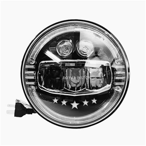 Royal Piston Smart Led Inch Hjg Headlight With In Yellow White