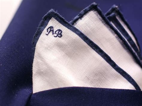 Pocket Square Monogrammed Pocket Monogram Pocket Square