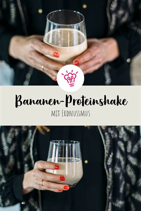 Bananen Erdnuss Proteinshake Von SevenCooks Rezept Proteinshake