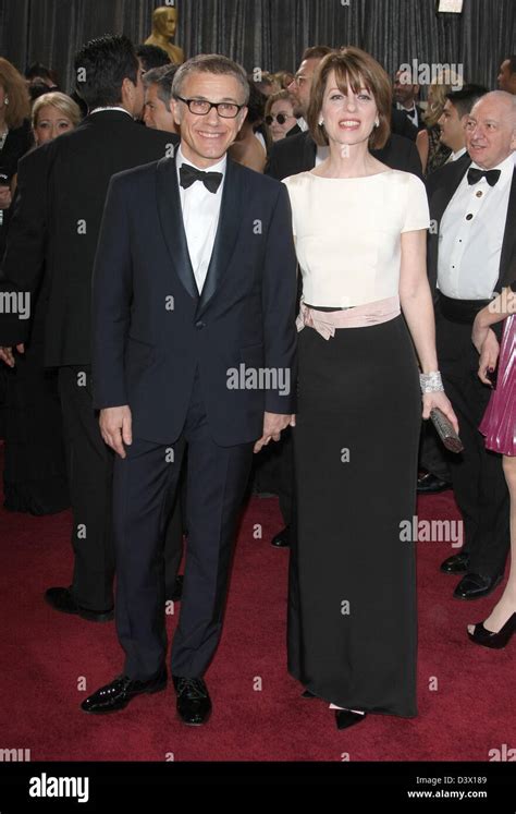 Christoph Waltz And Wife 85th Academy Awards Arrivals Dolby Theatre Los