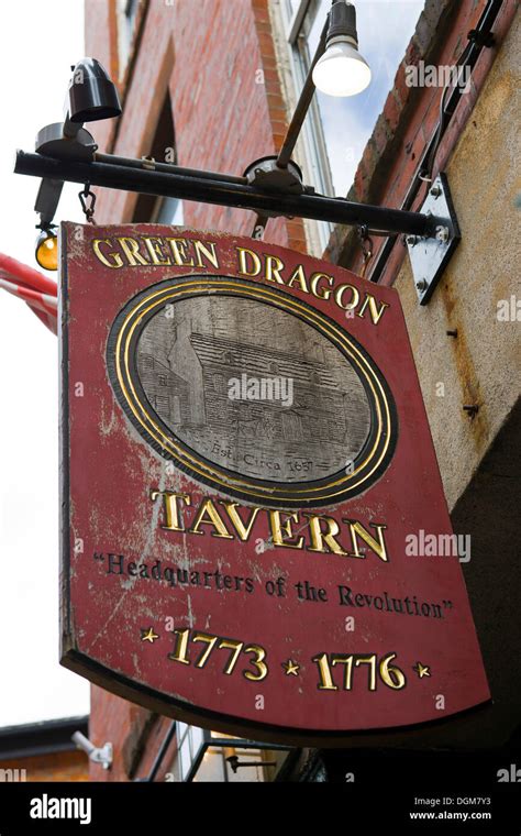 The Green Dragon Tavern Hi Res Stock Photography And Images Alamy