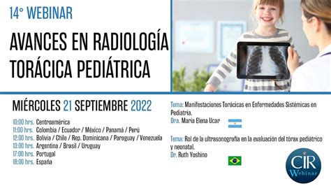 14 Webinar Avances en Radiología Torácica Pediátrica YouTube