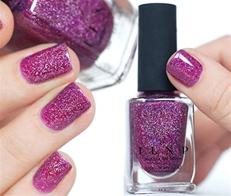 Ilnp Valerie Mulberry Holographic Sheer Jelly Nail Polish Pricepulse