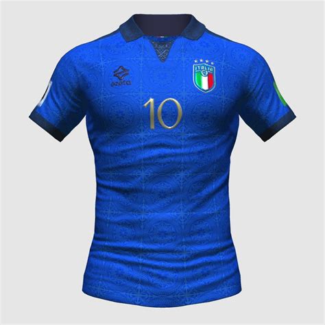 Italy Ezeta Home Kit Fantasy FIFA 23 Kit Creator Showcase