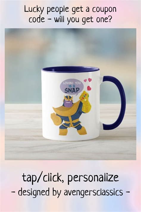 Avengers Valentine S Day Thanos Snap Mug Zazzle Valentines