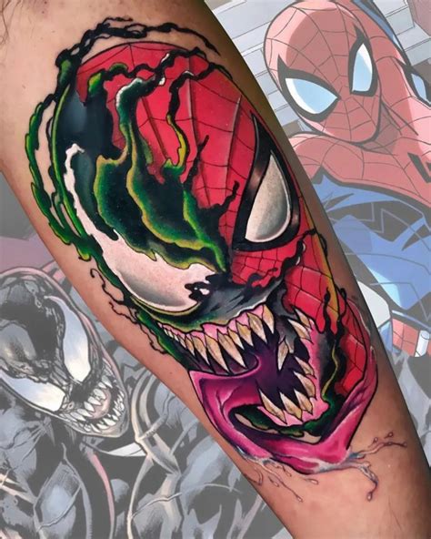 Deadpool Tattoo Spiderman Tattoo Avengers Tattoo Marvel Tattoos