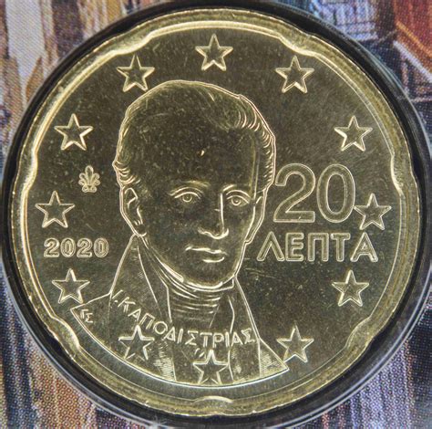 Greece 20 Cent Coin 2020 Euro Coins Tv The Online Eurocoins Catalogue