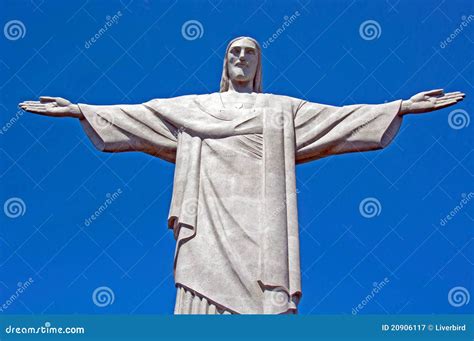 Cristo La Estatua Del Redentor Rio De Janeiro El Brasil Fotograf A