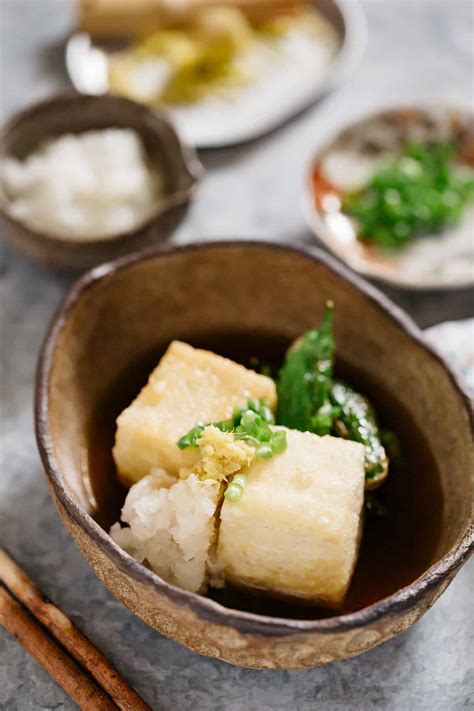 Agedashi Tofu Recipe Cart