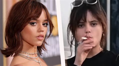 Jenna Ortega Vista Fumando E Choca F S Youtube