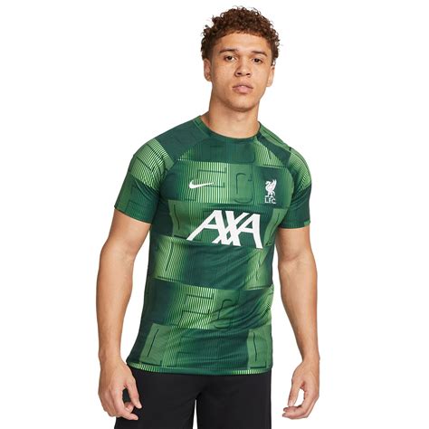 Camiseta Nike Liverpool Fc Pre Match Pro Green Poison Green