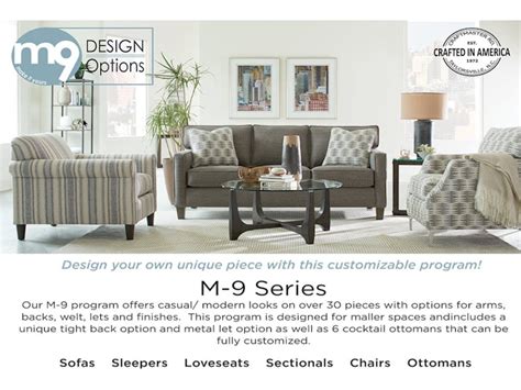 Craftmaster Custom M9 Series Living Room Design Your Own Program