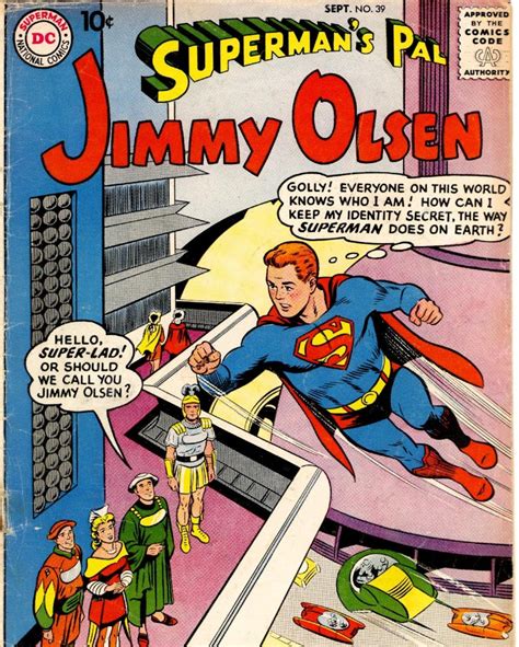 Golden Age Comics Superman S Pal Jimmy Olsen Complete Etsy