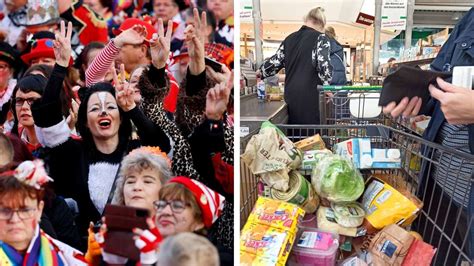 Wie Supermärkte an Karneval in Köln öffnen der Überblick