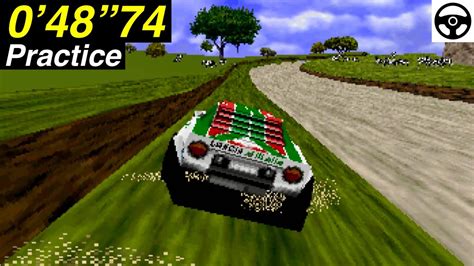 Desert Fastest Lap 48 74 SS NTSC U SEGA RALLY CHAMPIONSHIP