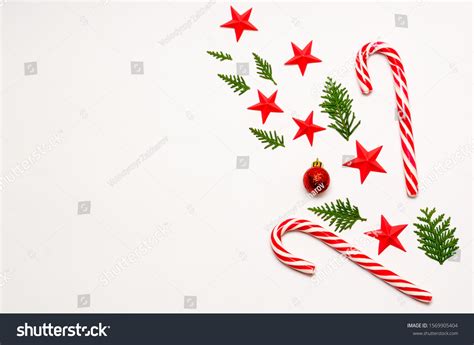 Christmas Postcard Mockup Copy Space Made Stock Photo 1569905404