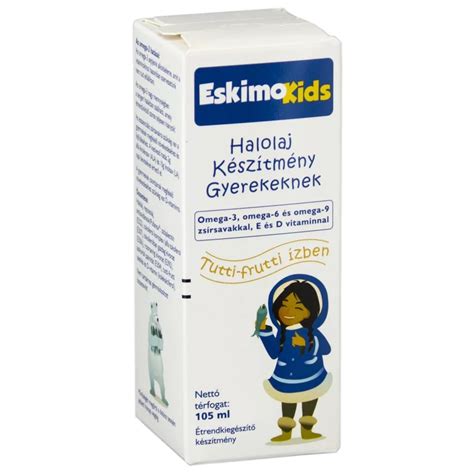 Eskimo Kids halolaj tutti frutti ízben 105 ml kedvező áron Z