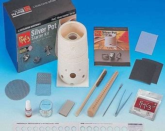 Precious Metal Clay Pmc Kit Kit Etsy