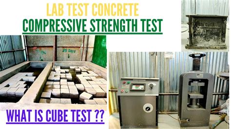 Lab Test Of Concrete Cube Test Compressive Strength Test RMC Test