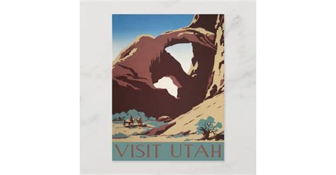 Vintage Utah Postcard Zazzle