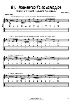 B Flat Augmented Triad