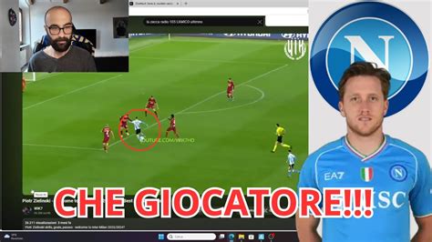 LA MIA REACTION ALLE MIGLIORE GIOCATE DI ZIELINKY YouTube