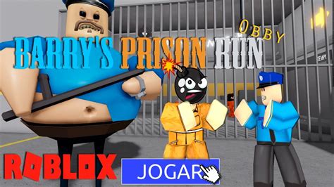 FUGA DA PRISÃO DO BARRY barry s prision run obby ROBLOX YouTube