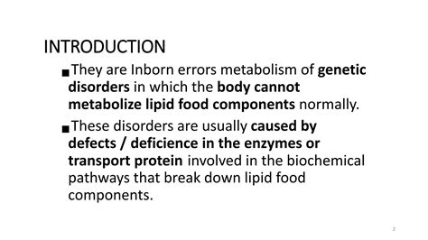 Disorder Of Lipids Metabolism Part 1pptx