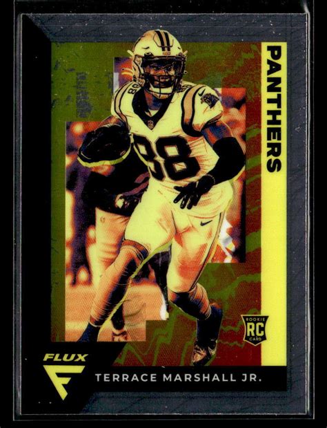 Panini Chronicles Fx Terrace Marshall Jr Flux Rookies Ebay