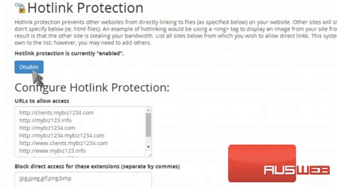 How To Setup Hotlink Protection In CPanel Web24