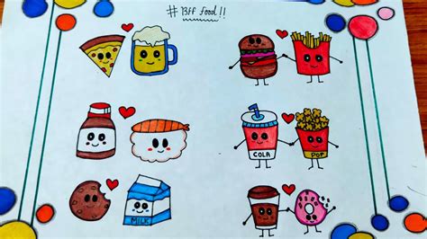 Food Bff Cute Drawings