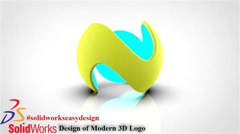 Solidworks Tutorial 81 How To Design 3d Logo In Solidworks Design