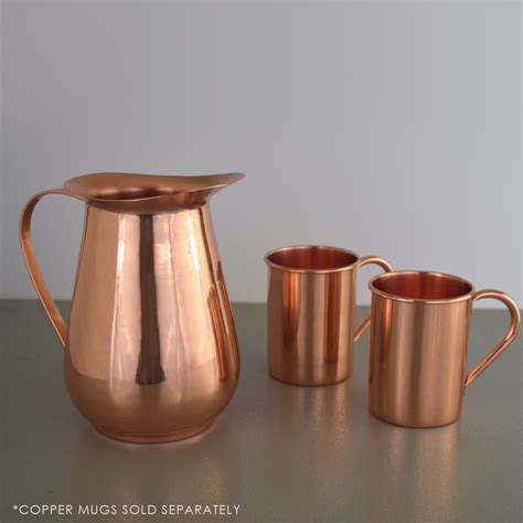 Artisans Anvil Pure Copper Jug Artisan S Anvil