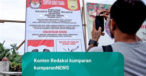 Ada Calon Tunggal Di Pilkada Bagaimana Jika Kotak Kosong