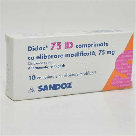 Diclac 75mg 10 Comprimate Catena Ro