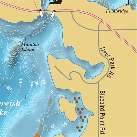 Manitowish Lakes Chain Map By Mapping Specialists Ltd Avenza Maps